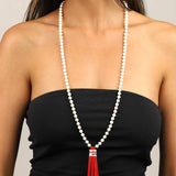 Mala Tassel Necklace
