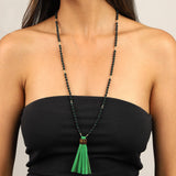 Mala Tassel Necklace | 5mm