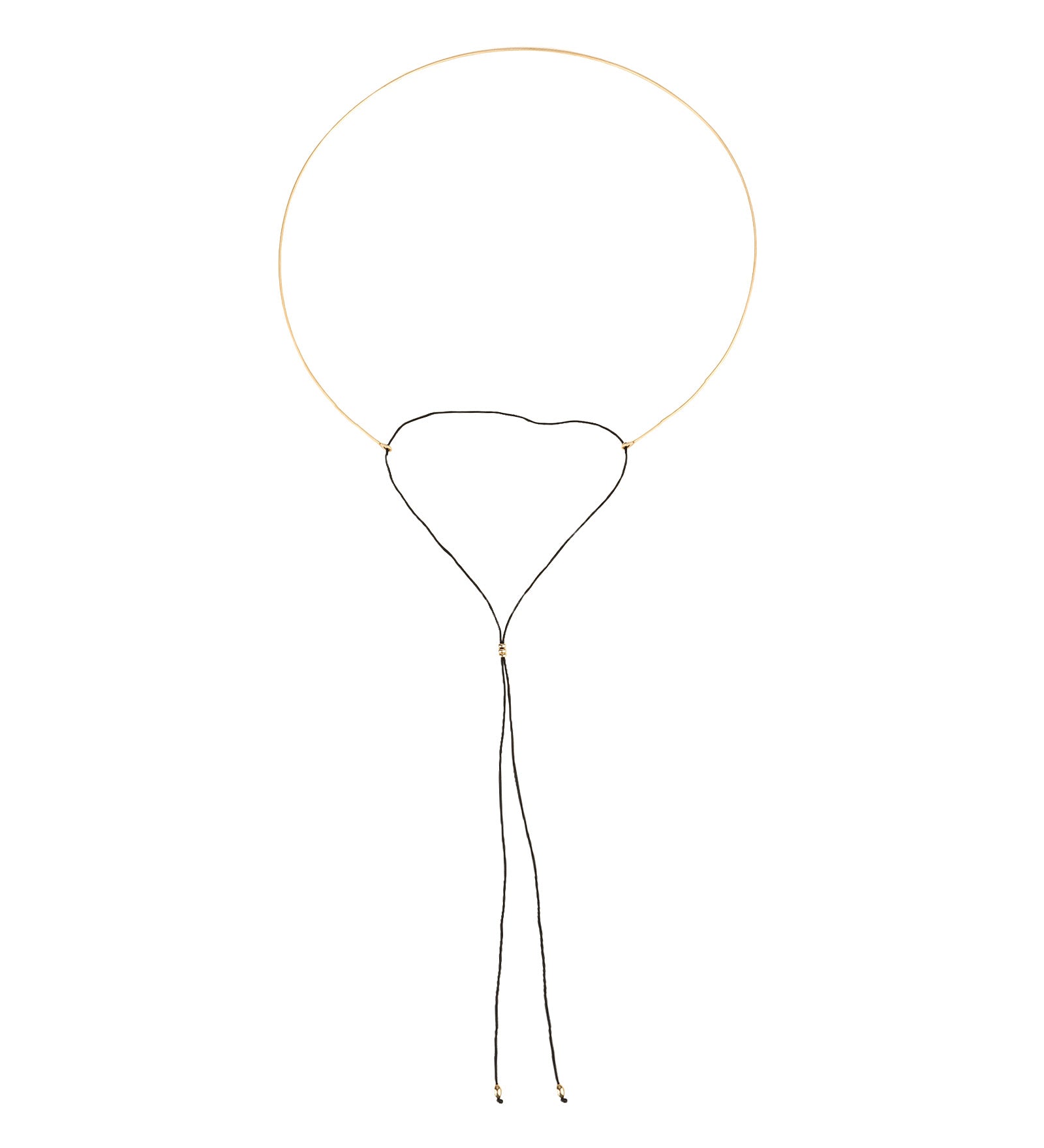 Thin United Choker 14k Gold Filled
