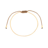 United Bracelet Thin 14k Gold Filled, Beige