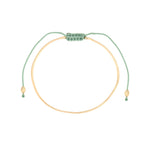 United Bracelet Thin 14k Gold Filled, Sage
