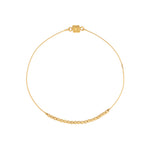 Magnetic Sun Beaded Bracelet 14k Gold Filled
