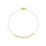 Magnetic Sun Beaded Bracelet 14k Gold Filled