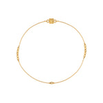 Magnetic Moon Gold Bracelet 14k Gold Filled