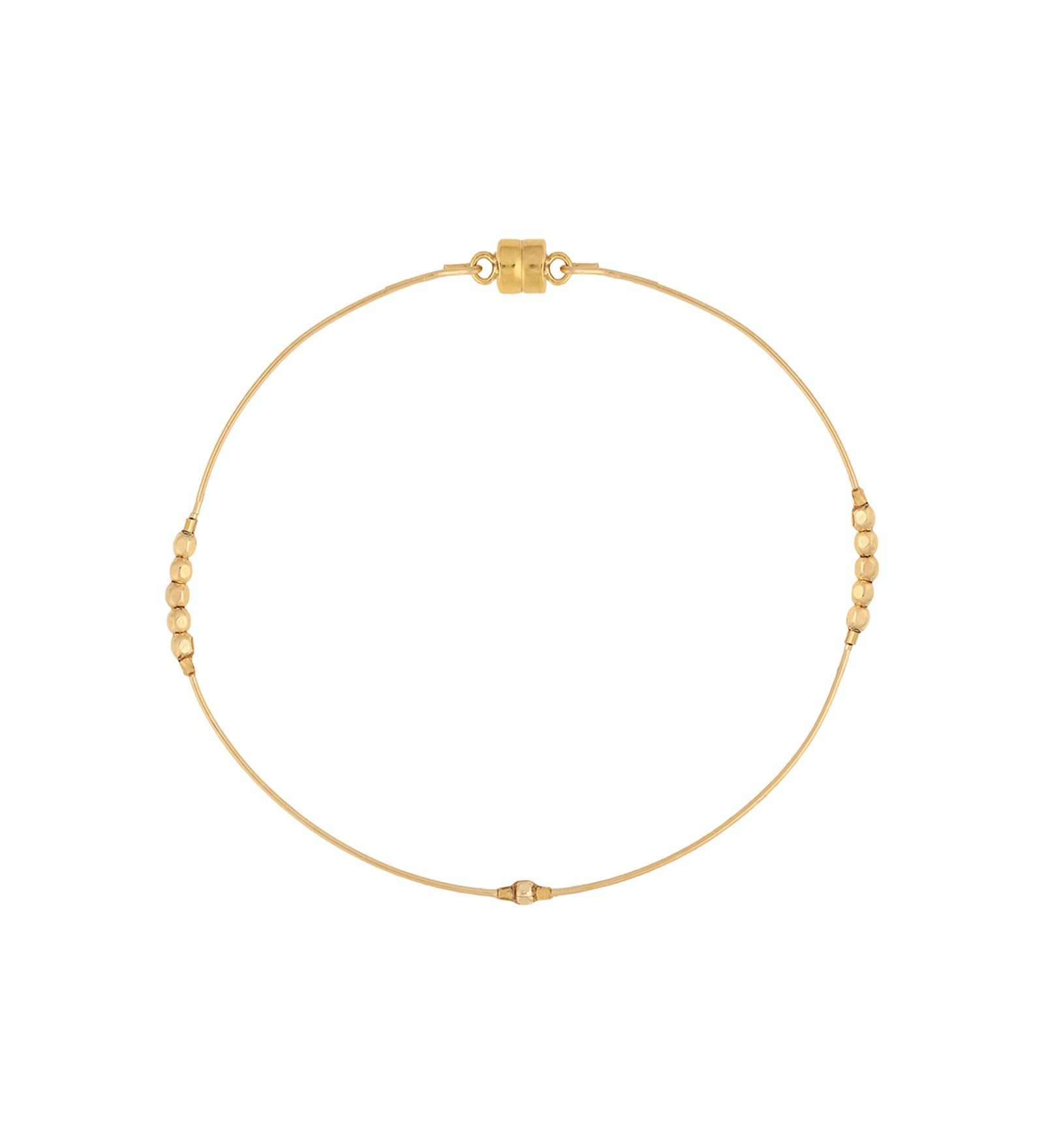 Magnetic Moon Gold Bracelet 14k Gold Filled