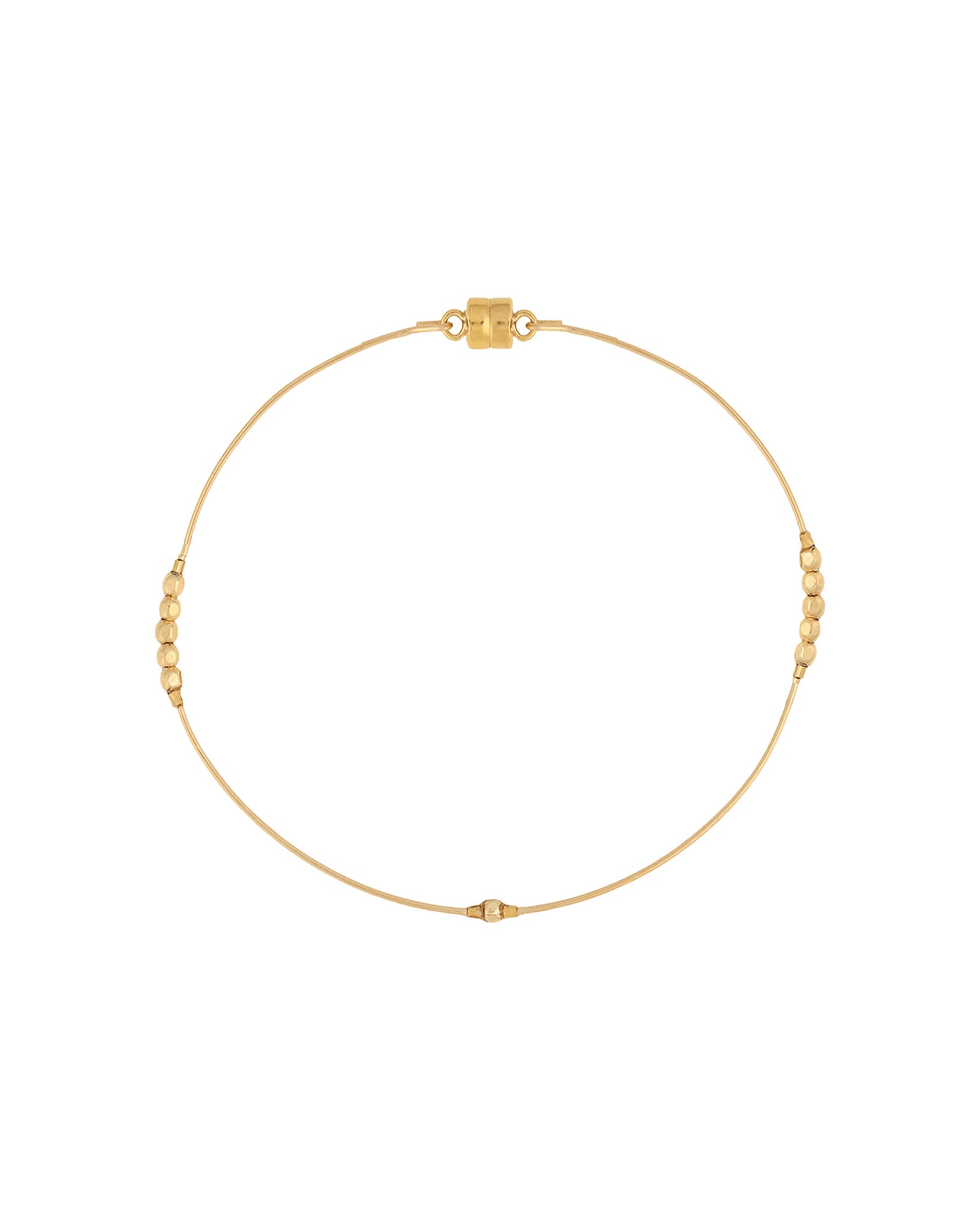 Magnetic Moon Gold Bracelet 14k Gold Filled