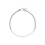 Wish Bracelet Sterling Silver, Black