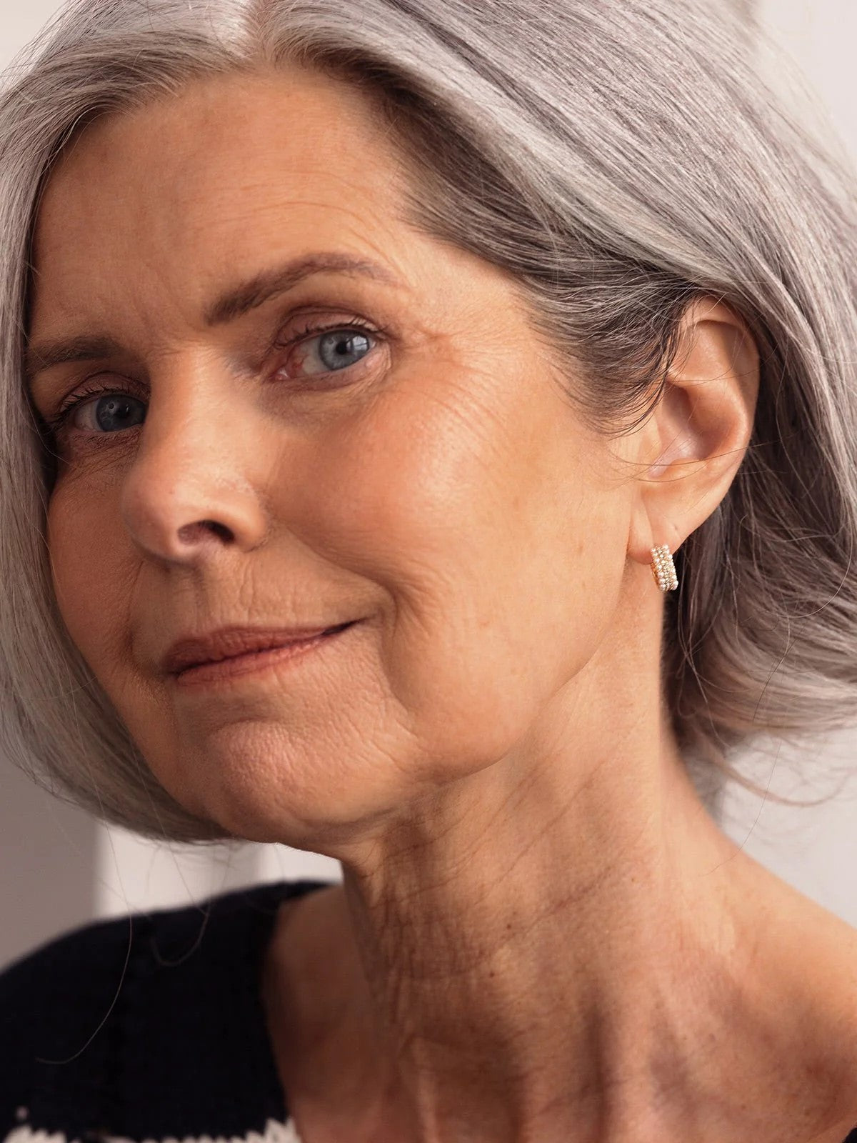 Olive & Piper-Marissa Huggies-Earrings-Blue Ruby Jewellery-Vancouver Canada