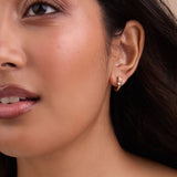 Olive & Piper-Oliver Hoops-Earrings-Blue Ruby Jewellery-Vancouver Canada