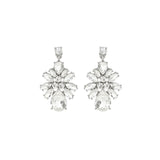 Olive & Piper-Sezane Drops-Earrings-Silver Plated, Crystal-Blue Ruby Jewellery-Vancouver Canada