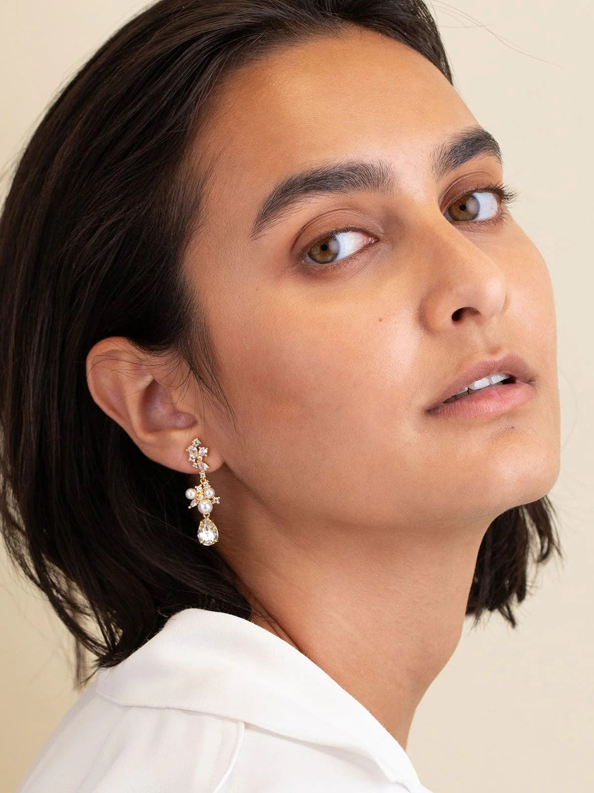 Olive & Piper-Blair Drops-Earrings-Blue Ruby Jewellery-Vancouver Canada