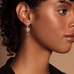 Olive & Piper-Blair Drops-Earrings-Blue Ruby Jewellery-Vancouver Canada