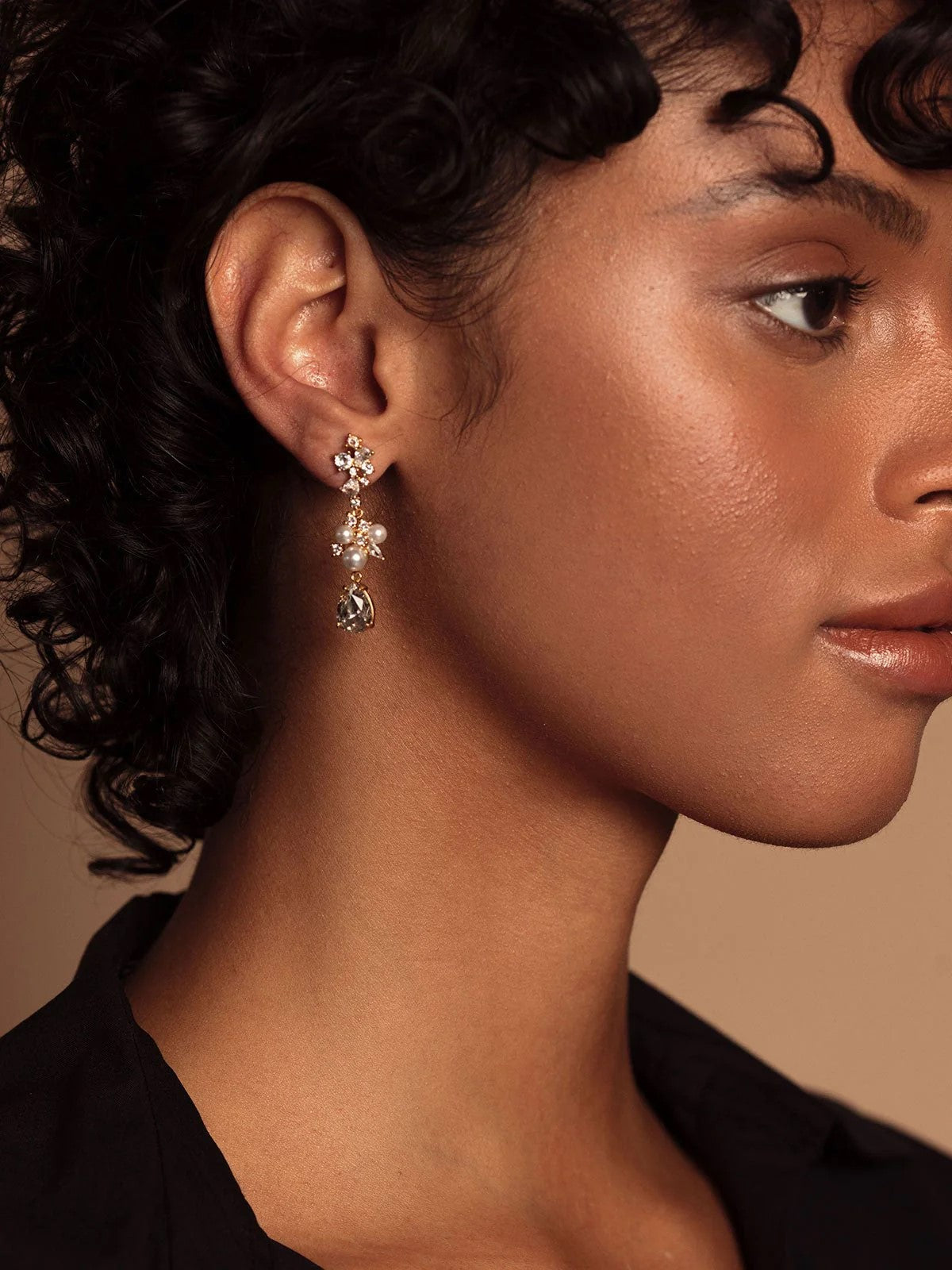 Olive & Piper-Blair Drops-Earrings-Blue Ruby Jewellery-Vancouver Canada