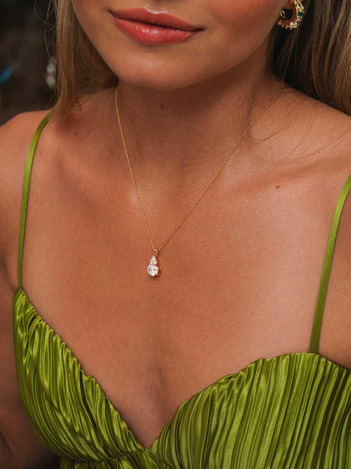 Olive & Piper-Chloe Necklace-Necklaces-Blue Ruby Jewellery-Vancouver Canada