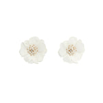 Olive & Piper-Fiore Studs-Earrings-14K Gold Plated, Glass Crystals-Blue Ruby Jewellery-Vancouver Canada