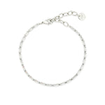 Esther Bracelet (Set of 2) Silver-Tone Plated, Cubic Zirconia