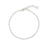 Esther Bracelet (Set of 2) Silver-Tone Plated, Cubic Zirconia