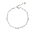 Esther Bracelet (Set of 2) Silver-Tone Plated, Cubic Zirconia