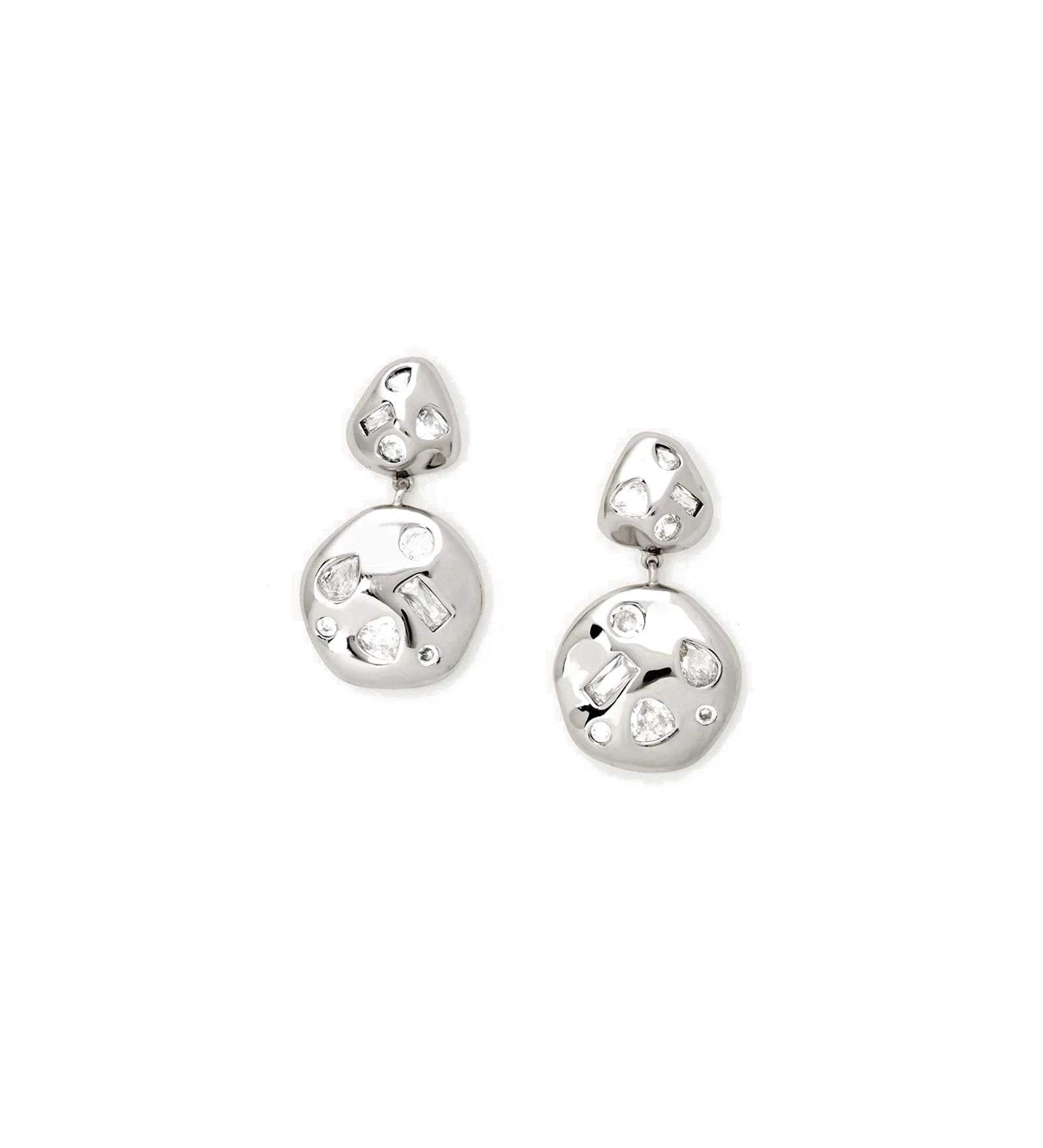 Shaw Drops Silver Tone Plated