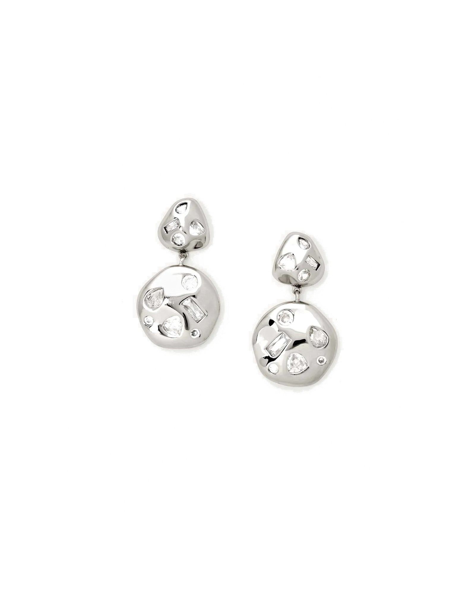 Shaw Drops Silver Tone Plated