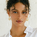 Arden Pendant Necklace 14k Gold Plated, Cubic Zirconia