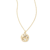 Arden Pendant Necklace 14k Gold Plated, Cubic Zirconia