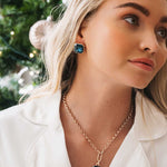 Maren Studs 14k Gold Plated, Montana