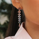 Celestine Drops 14k Gold Plated, Multicoloured