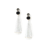 Jane Convertible Drops 14k Gold Plated, Jet