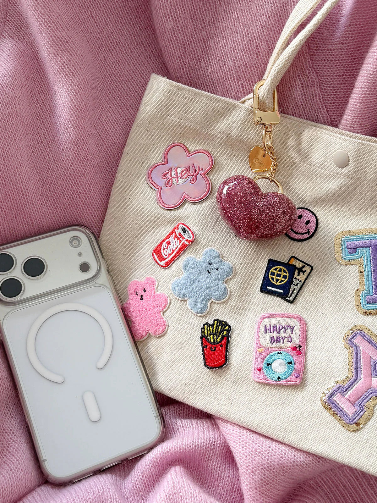 Olive & Piper-Cutie Bag Charm-Accessories-Blue Ruby Jewellery-Vancouver Canada