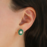 Olive & Piper-Noor Studs-Earrings-Blue Ruby Jewellery-Vancouver Canada