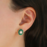 Olive & Piper-Noor Studs-Earrings-Blue Ruby Jewellery-Vancouver Canada