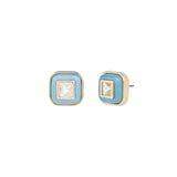 Olive & Piper-Lyra Studs-Earrings-Blue Ruby Jewellery-Vancouver Canada