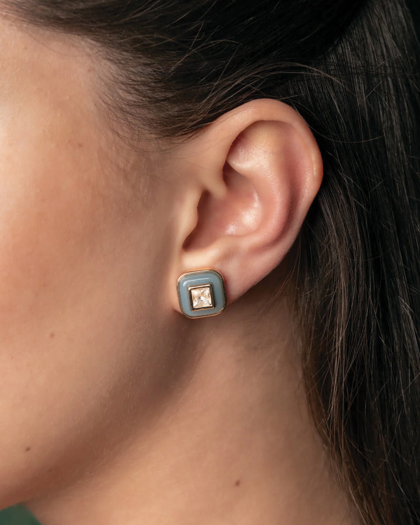 Olive & Piper-Lyra Studs-Earrings-Blue Ruby Jewellery-Vancouver Canada