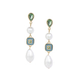 Olive & Piper-Vivi Drop Earrings-Earrings-Blue Ruby Jewellery-Vancouver Canada