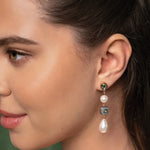 Olive & Piper-Vivi Drop Earrings-Earrings-Blue Ruby Jewellery-Vancouver Canada