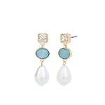 Olive & Piper-Iris Drop Earrings-Earrings-Blue Ruby Jewellery-Vancouver Canada