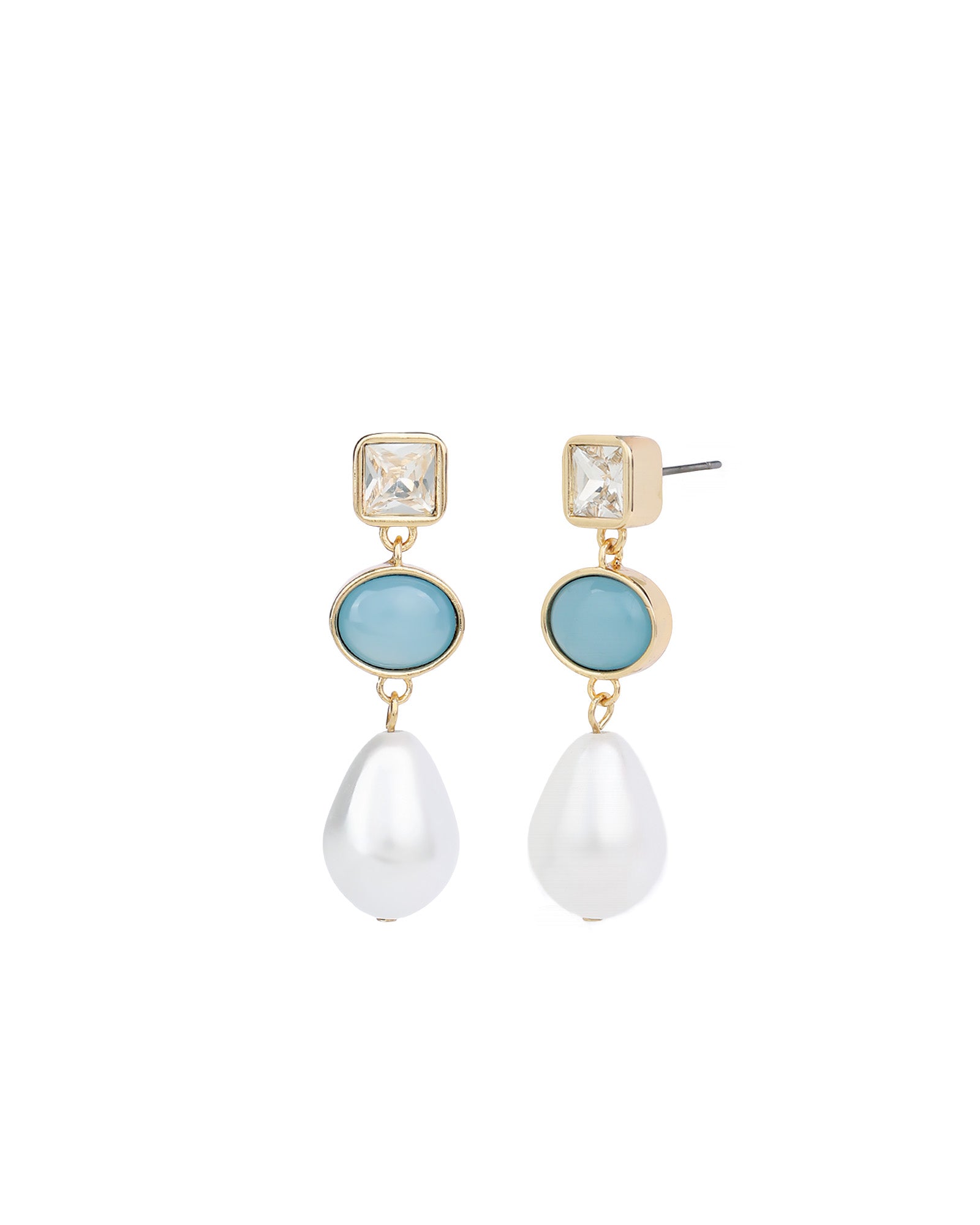 Olive & Piper-Iris Drop Earrings-Earrings-Blue Ruby Jewellery-Vancouver Canada