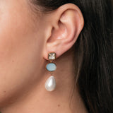 Olive & Piper-Iris Drop Earrings-Earrings-Blue Ruby Jewellery-Vancouver Canada