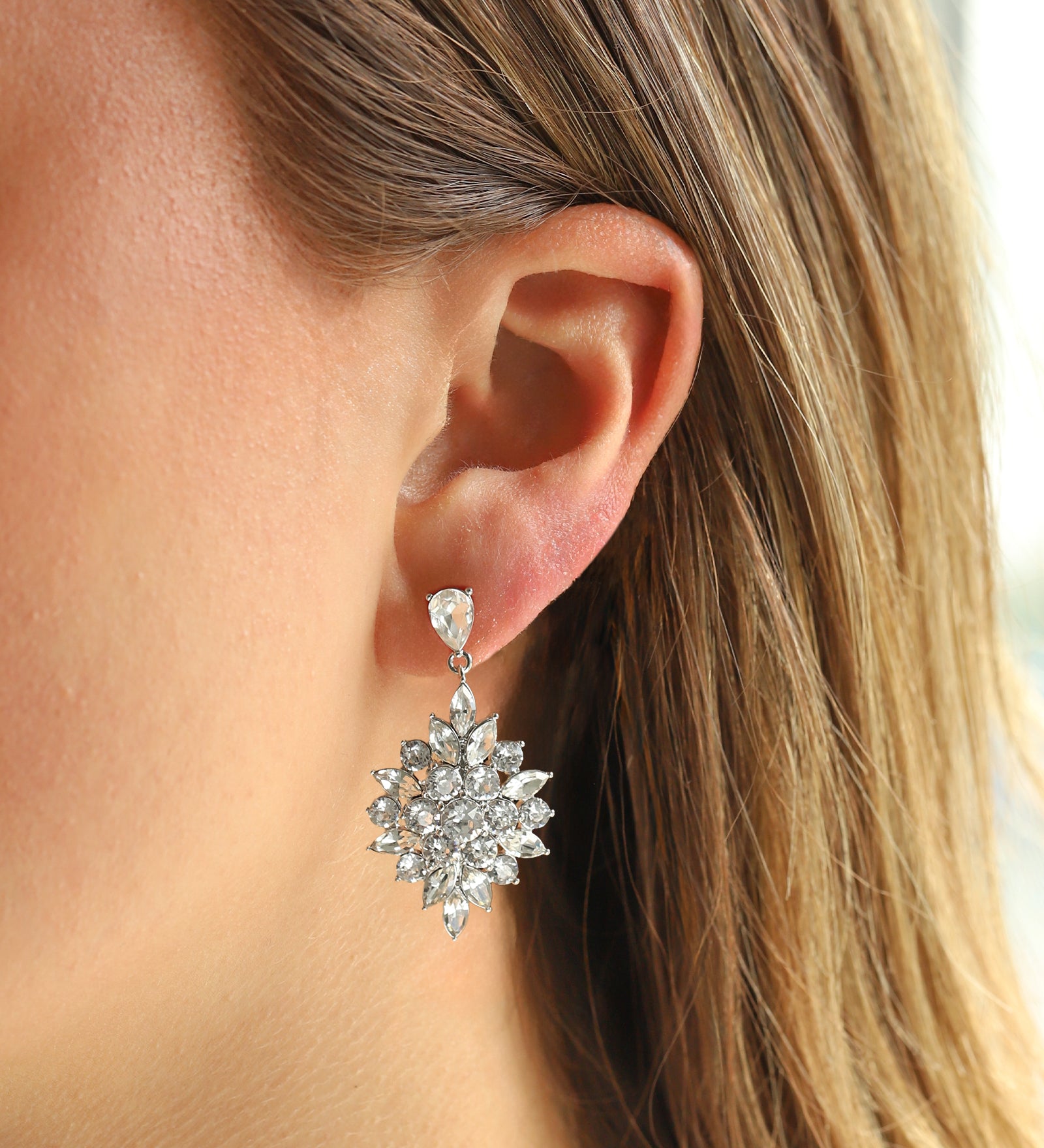Olive & Piper-Eliza Drops-Earrings-Blue Ruby Jewellery-Vancouver Canada