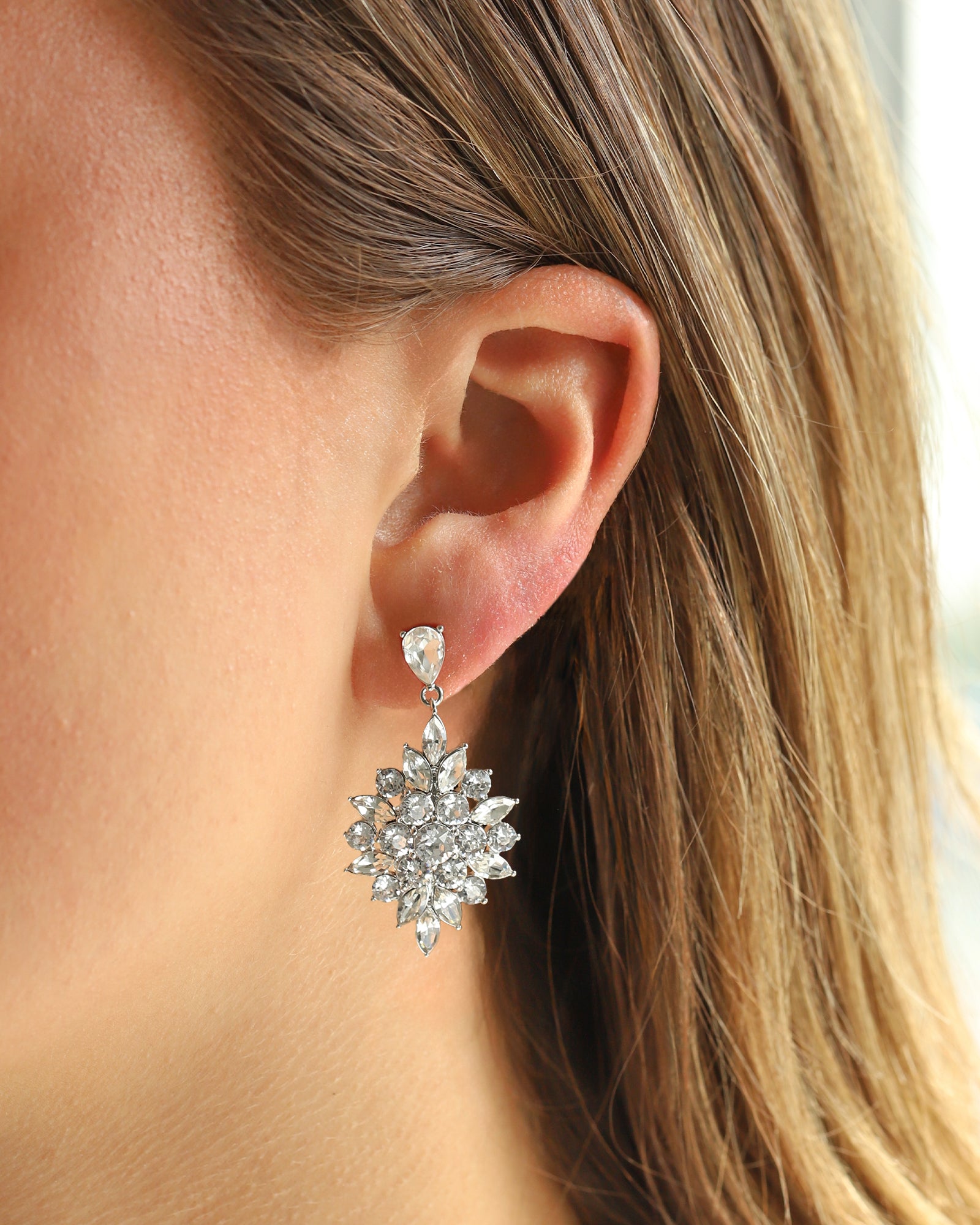 Olive & Piper-Eliza Drops-Earrings-Blue Ruby Jewellery-Vancouver Canada