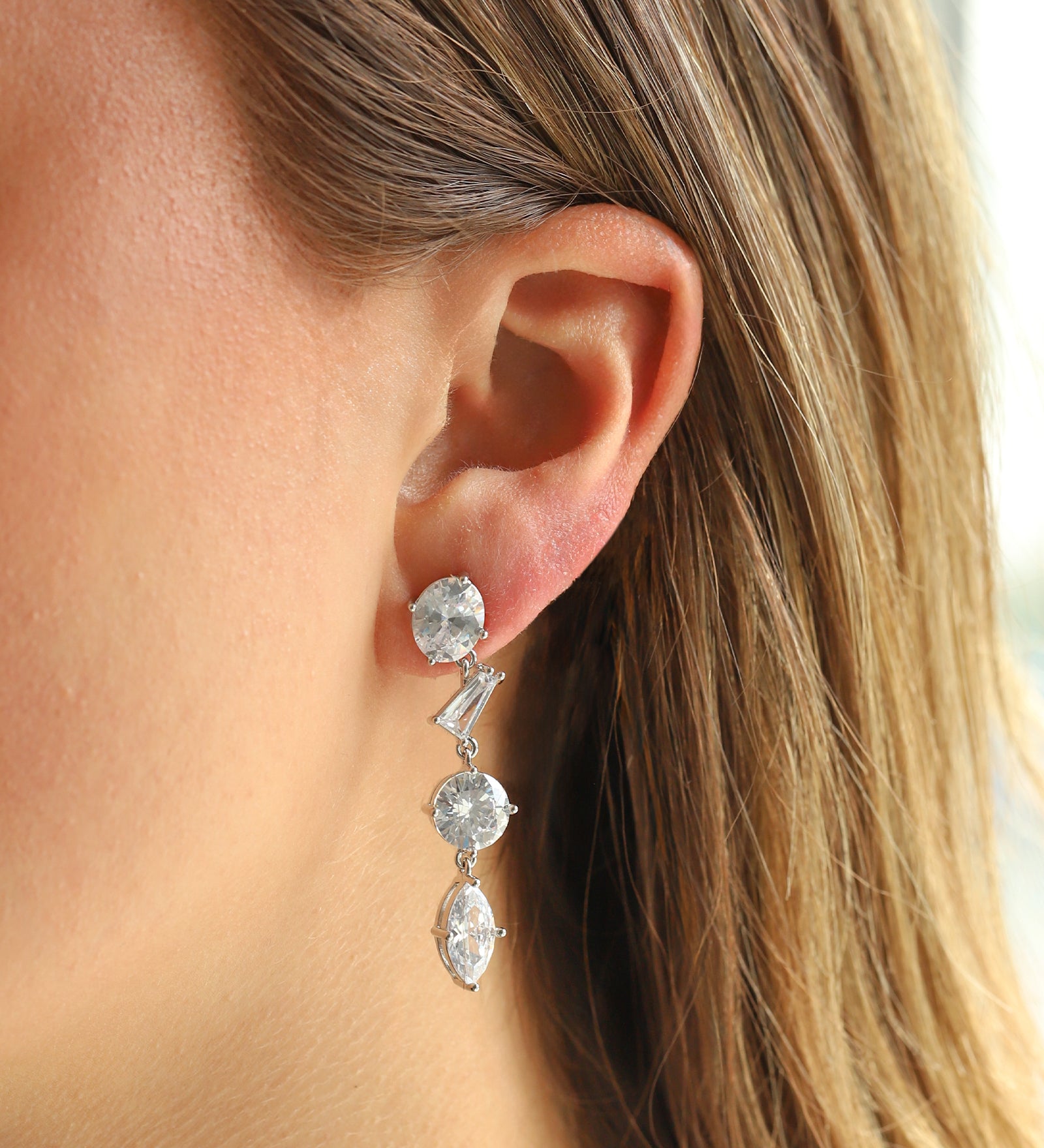 Olive & Piper-Alina Drops-Earrings-Blue Ruby Jewellery-Vancouver Canada