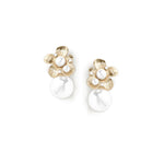 Meadow Drops 14k Gold Plated, Pearls, Crystals