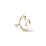 Aurelia Ring 14k Gold Plated, Pearls, Crystals / 6