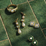 Olive & Piper-Noor Studs-Earrings-Blue Ruby Jewellery-Vancouver Canada