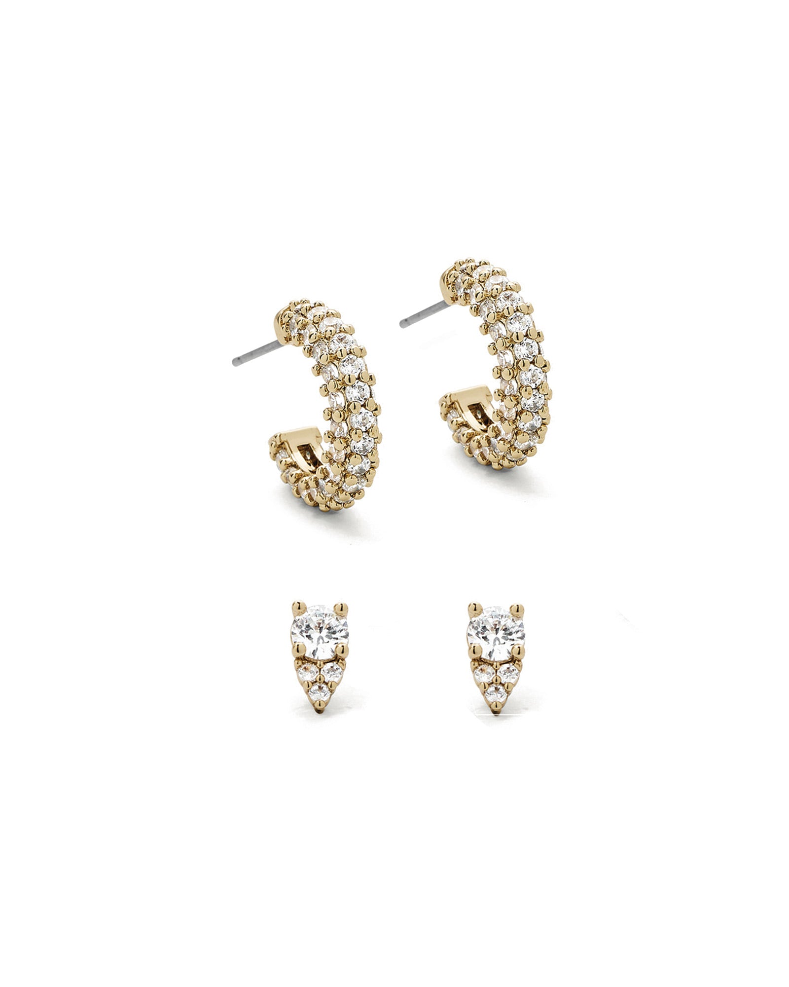 Olive Piper Porter Cluster Studs Blue Ruby Jewellery Canada