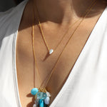 Poppy Rose-Keishi Pearl Necklace-Necklaces-Blue Ruby Jewellery-Vancouver Canada