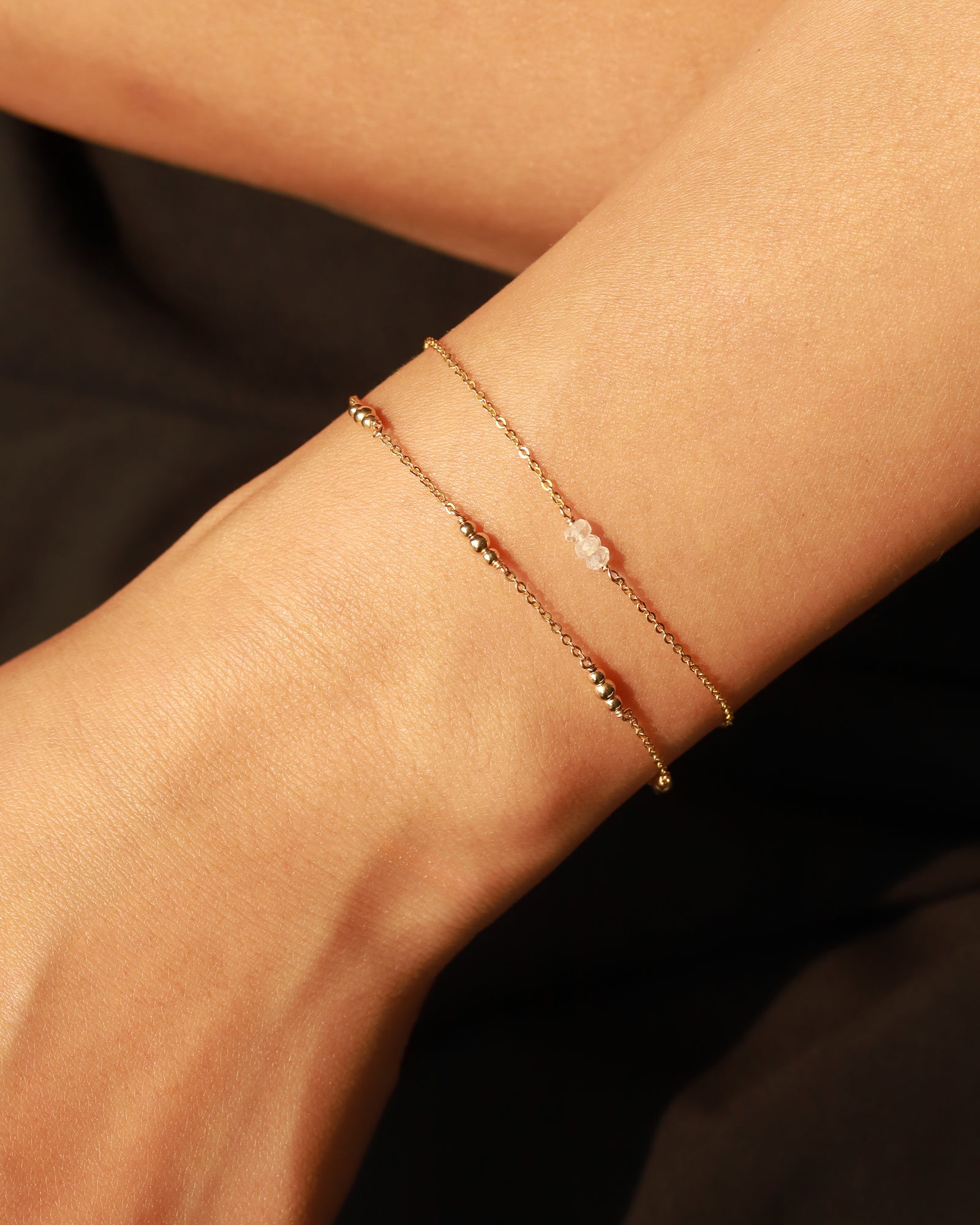 Poppy Rose-Birthstone Bracelet-Bracelets-Blue Ruby Jewellery-Vancouver Canada