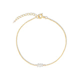 Poppy Rose-Birthstone Bracelet-Bracelets-14k Gold Filled, Moonstone - June-Blue Ruby Jewellery-Vancouver Canada