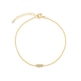 Poppy Rose-Birthstone Bracelet-Bracelets-14k Gold Filled, Opal - October-Blue Ruby Jewellery-Vancouver Canada